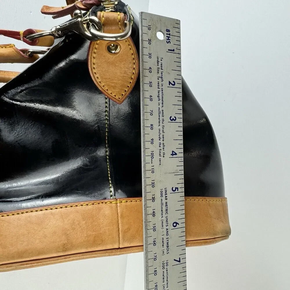 Dooney & Bourke Black and Tan Women's Bag Set - Picture 16 of 16